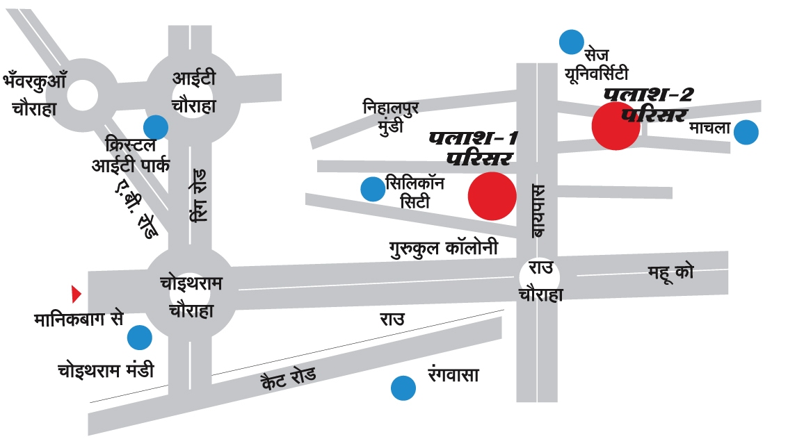 Palash Parisar Part - 1 (Sitauted near Silicon City Indore Bypass, Rau)
