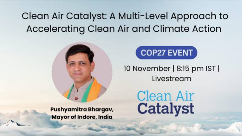 Clean Air catalyst: A multi-level approach to accelerating clean Air and climate action….
